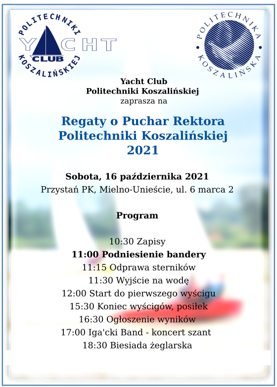 Regaty o Puchar Rektora Politechniki Koszalińskiej 2021
